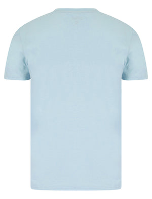 Jaiden 2-Piece Jersey Cotton T-Shirt and Shorts Lounge Set in Cashmere Blue Marl - Tokyo Laundry