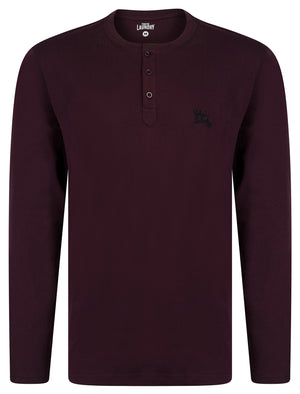 Olmste 2pc Long Sleeve Cotton Loungewear Pyjama Set in Port Royale - Tokyo Laundry