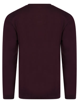 Olmste 2pc Long Sleeve Cotton Loungewear Pyjama Set in Port Royale - Tokyo Laundry