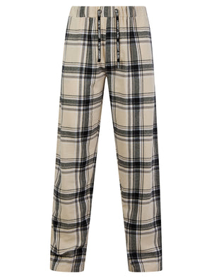 Dunow 2pc Long Sleeve Cotton Loungewear Pyjama Set in Mid Grey Marl - Tokyo Laundry
