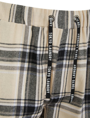 Dunow 2pc Long Sleeve Cotton Loungewear Pyjama Set in Mid Grey Marl - Tokyo Laundry