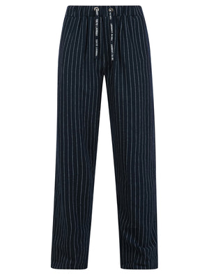 Laniis 2pc Long Sleeve Cotton Loungewear Pyjama Set in Sky Captain Navy - Tokyo Laundry