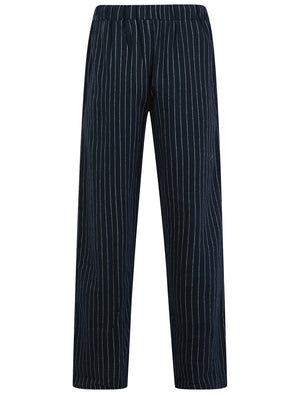 Laniis 2pc Long Sleeve Cotton Loungewear Pyjama Set in Sky Captain Navy - Tokyo Laundry