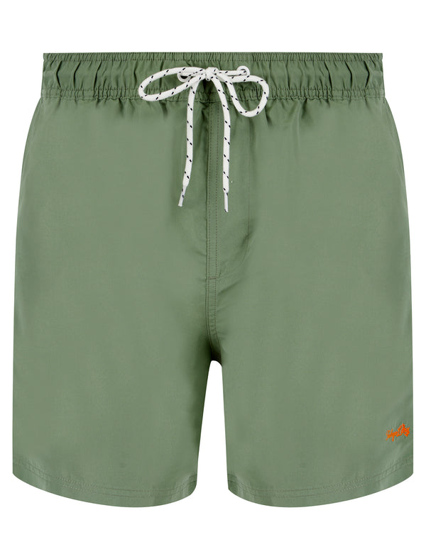 Namaste 3 Classic Swim Shorts in Sea Spray Green - Tokyo Laundry