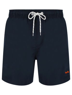 Namaste 3 Classic Swim Shorts in Sky Captain Navy - Tokyo Laundry
