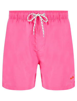 Stratum Classic (2 Pack) Swim Shorts in Directoire Blue / Pink Carnation - Tokyo Laundry