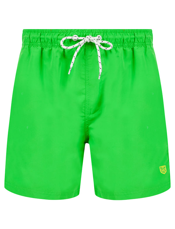 Evander Classic Swim Shorts in Poison Green - Kensington Eastside