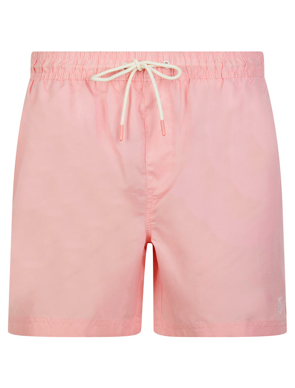 Evander 2 Microfibre Twill Swim Shorts with Mesh Lining in Rose Shadow - Kensington Eastside