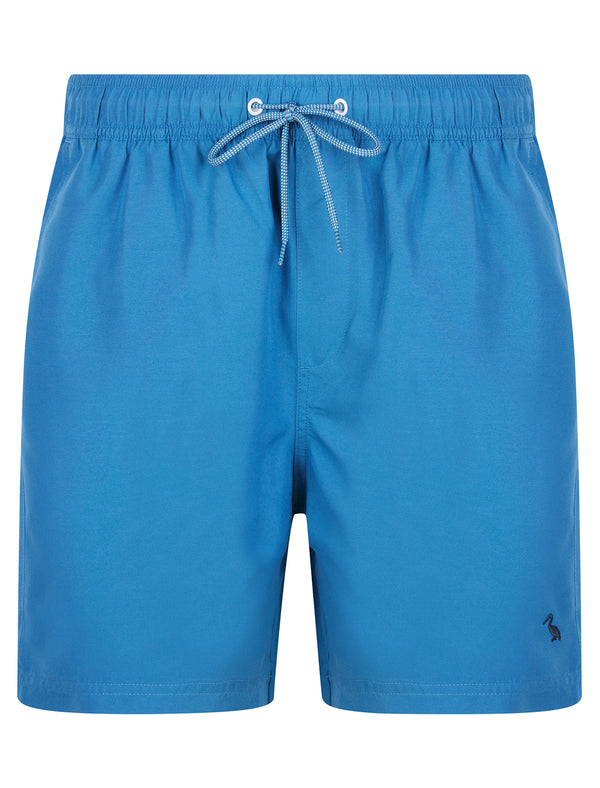 Abyss 4 Microfibre Twill Swim Shorts with Mesh Lining in Sea of Belize - South Shore