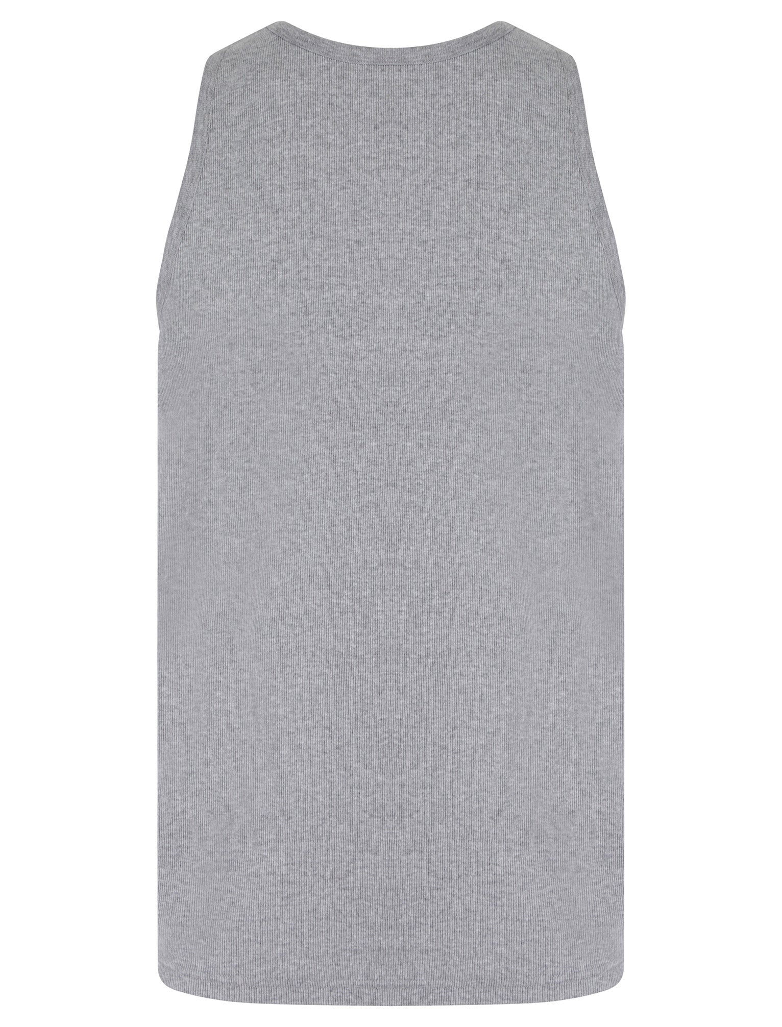 Victory 4 Pack Cotton Ribbed Sleeveless Vest Tops in Blithe
