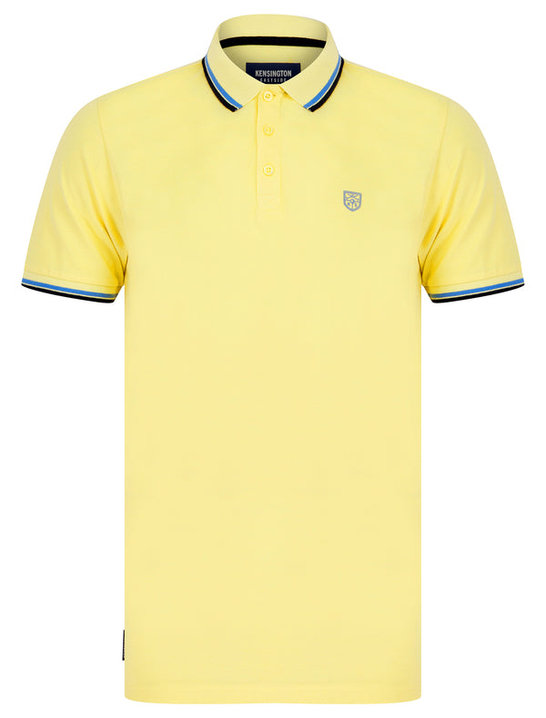 Saints Cotton Pique Polo Shirt in Sunlight - Kensington Eastside