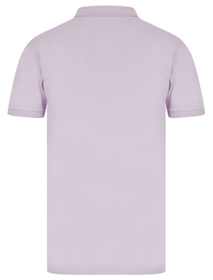 Reeves (2 Pack) Signature Cotton Pique Polo Shirt in Lilac  / Sage Green - Tokyo Laundry