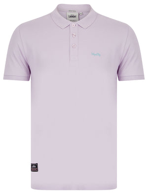 Reeves (2 Pack) Signature Cotton Pique Polo Shirt in Lilac  / Sage Green - Tokyo Laundry