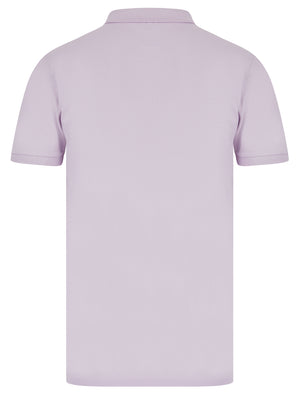 Mortimer 2 Signature Cotton Pique Polo Shirt in Lilac- Tokyo Laundry