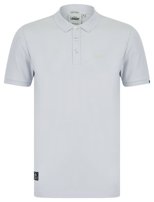 Reeves (2 Pack) Signature Cotton Pique Polo Shirt in Transparent Yellow / Pale Blue - Tokyo Laundry