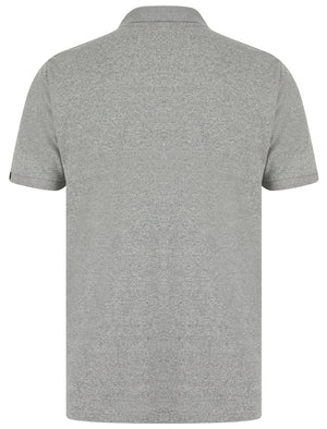 Kieran 2 Grindle Cotton Blend Jersey Polo Shirt in Light Grey - Tokyo Laundry