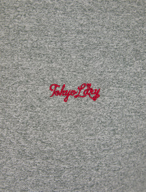 Kieran 2 Grindle Cotton Blend Jersey Polo Shirt in Light Grey - Tokyo Laundry