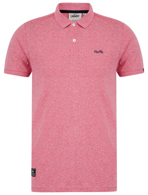 Kieran 2 Grindle Cotton Blend Jersey Polo Shirt in Light Pink Grindle - Tokyo Laundry