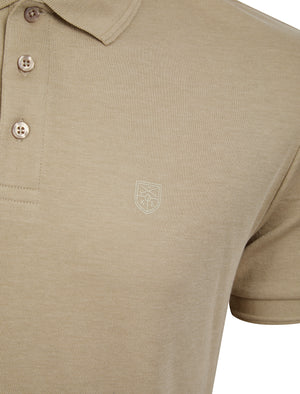 Dock Cotton Rich Jersey Polo Shirt in Aluminium Marl - Kensington Eastside