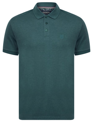 Dock Cotton Rich Jersey Polo Shirt in Kingfisher Marl - Kensington Eastside