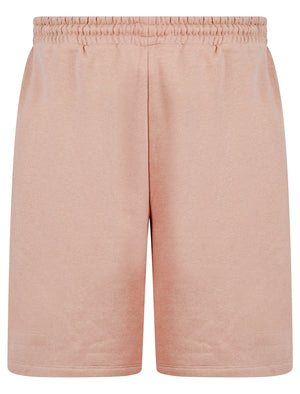 Xoey High Waisted Brushback Fleece Lounge Jogger Shorts in Pink - Amara Reya