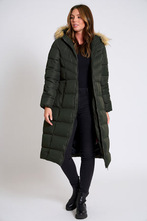 thumbnail image 2 of Tokyo Laundry Men's Hooded Puffer Jacket - Quilted, Padded, Warm Winter Coat With Full Zip 2 of 6