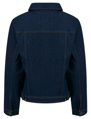 Mesa Women's Stretch Cotton Denim Jacket in Indigo Wash - Amara Reya