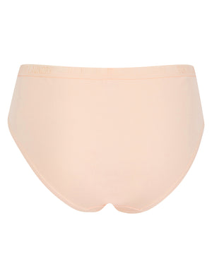 Emmie (5 Pack) Cotton Assorted Briefs in Rosebloom / Pearl Blush / Light Grey Marl / Cabbage / Alaskan Blue - Tokyo Laundry