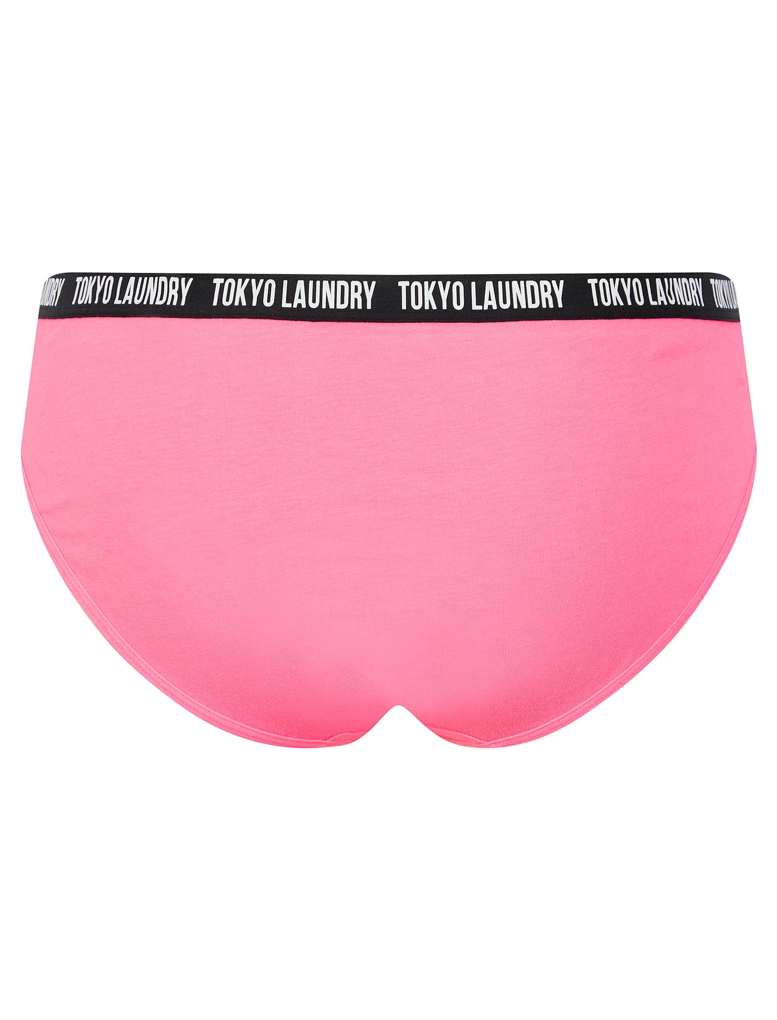 Zara (5 Pack) Cotton Assorted Briefs in Pink Cosmos Light Grey