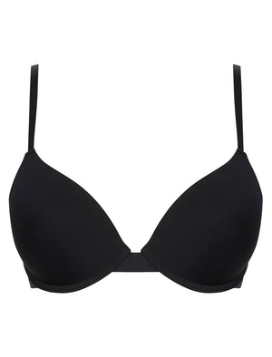 Zuri Full Cup Soft Padded (2 Pack) Bra in Moonlight Stone / Jet Black - Tokyo Laundry