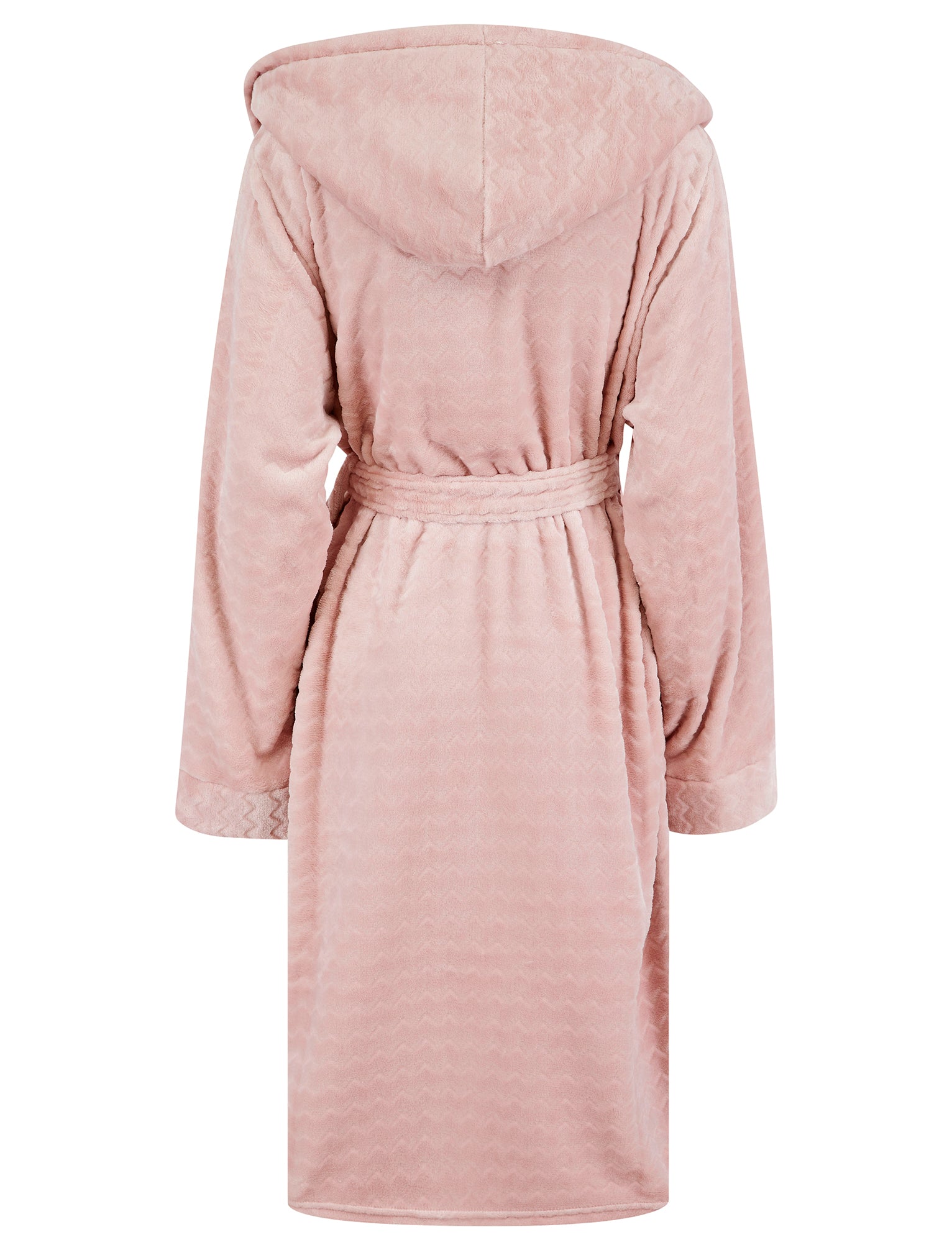 Women's Lou Chunky Zig-Zag Stripe Soft Fleece Tie Robe Dressing Gown w Tokyo Laundry Women's Lou Chunky Zig-Zag Stripe Soft Fleece Tie Robe Dressing Gown w Tokyo Laundry