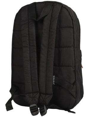 Cross Avenue 2 Canvas Backpack In Black - Tokyo Laundry