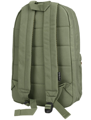 Cross Avenue 2 Canvas Backpack In Khaki - Tokyo Laundry