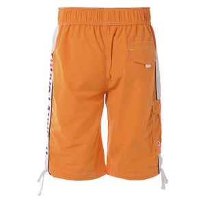 Kiholo swim shorts in orange - Tokyo Laundry