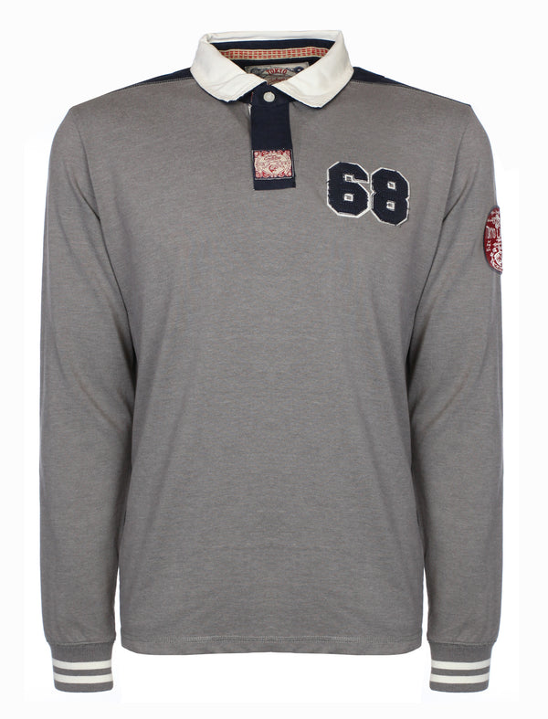 Tokyo Laundry Robin Long Sleeved Polo Shirt