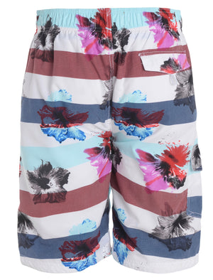 Taino Swim Shorts with Free Matching Flip Flops - Tokyo Laundry