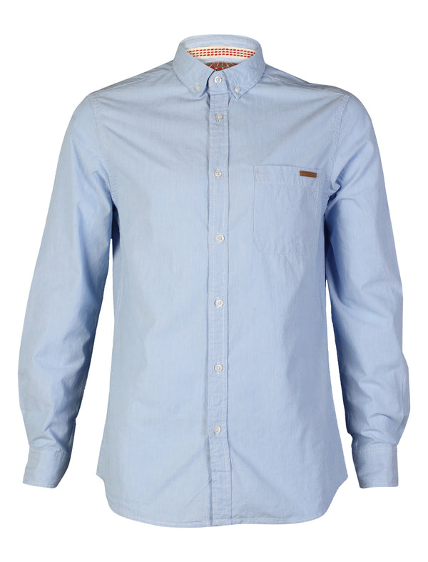 Tokyo Laundry Levin Striped Long Sleeved Shirt