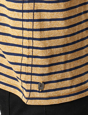 Pacora Grindle Stripe Cotton T-Shirt In Banana Cream - Tokyo Laundry