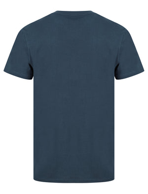Powerstage Motif Cotton Jersey T-Shirt in Insignia Blue - South Shore