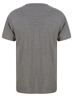 Nash Car Motif Cotton Jersey T-Shirt in Mid Grey Marl - South Shore