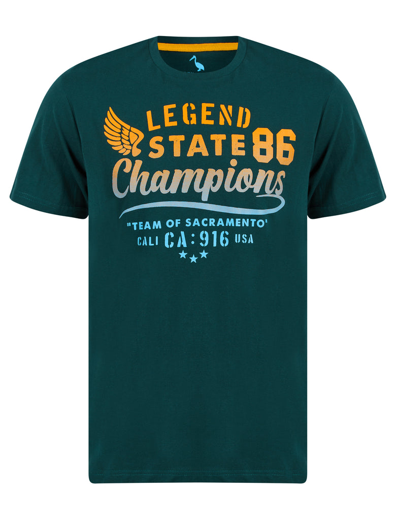 State Champs Motif Cotton Jersey T-Shirt in Ponderosa Pine - South Sho ...