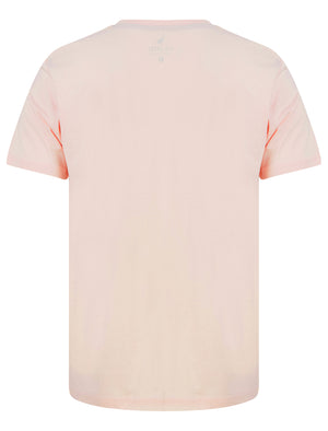 Calif Bike Motif Cotton Jersey T-Shirt in Chalk Pink - South Shore