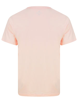 Cutout Motif Cotton Jersey T-Shirt in Chalk Pink - South Shore
