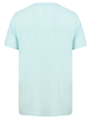 WC Cali Motif Cotton Jersey T-Shirt in Omphalodes Blue - South Shore