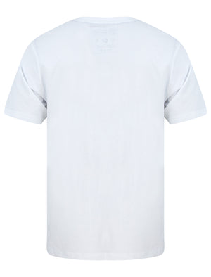 Moored Motif Cotton Jersey T-Shirt in Optic White - Tokyo Laundry