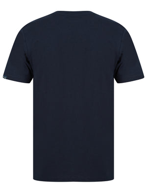 Moored Motif Cotton Jersey T-Shirt in Sky Captain Navy - Tokyo Laundry