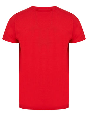 Setter Cotton Jersey T-Shirt in High Risk Red - Dissident