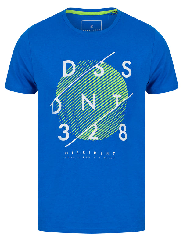 Setter Cotton Jersey T-Shirt in Jet Blue - Dissident