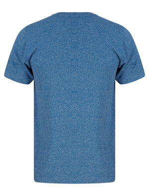 Batter Motif Cotton Jersey Grindle T-Shirt in Light Blue - Tokyo Laundry