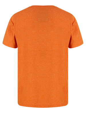 Edit Motif Cotton Jersey Grindle T-Shirt in Orange - Tokyo Laundry